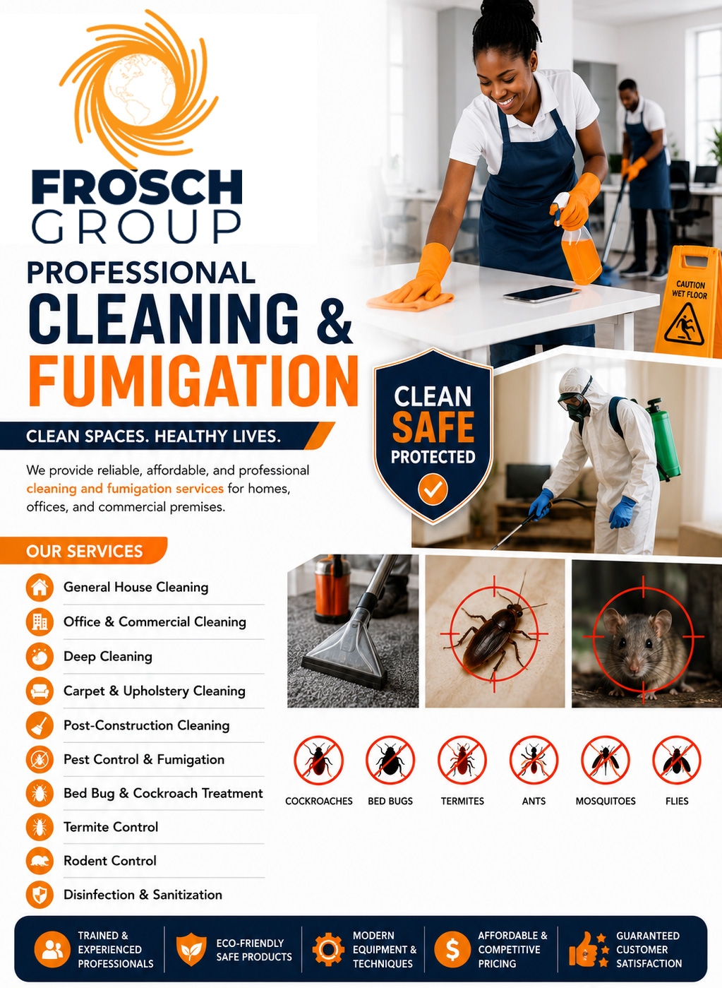 Cleaning Frosh